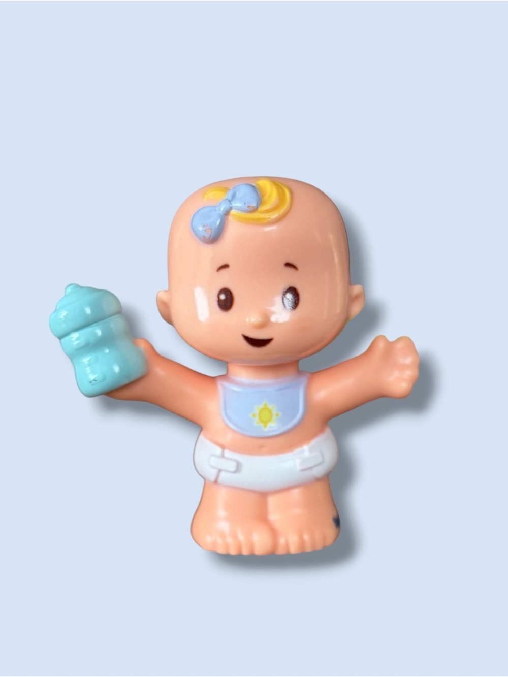 Fisher Price Little People Baby in Pink Hat